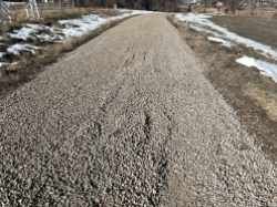 a photo of recycled concrete roadbase from sandfoursale.com