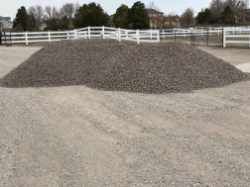 a photo of pea gravel from sandfoursale.com